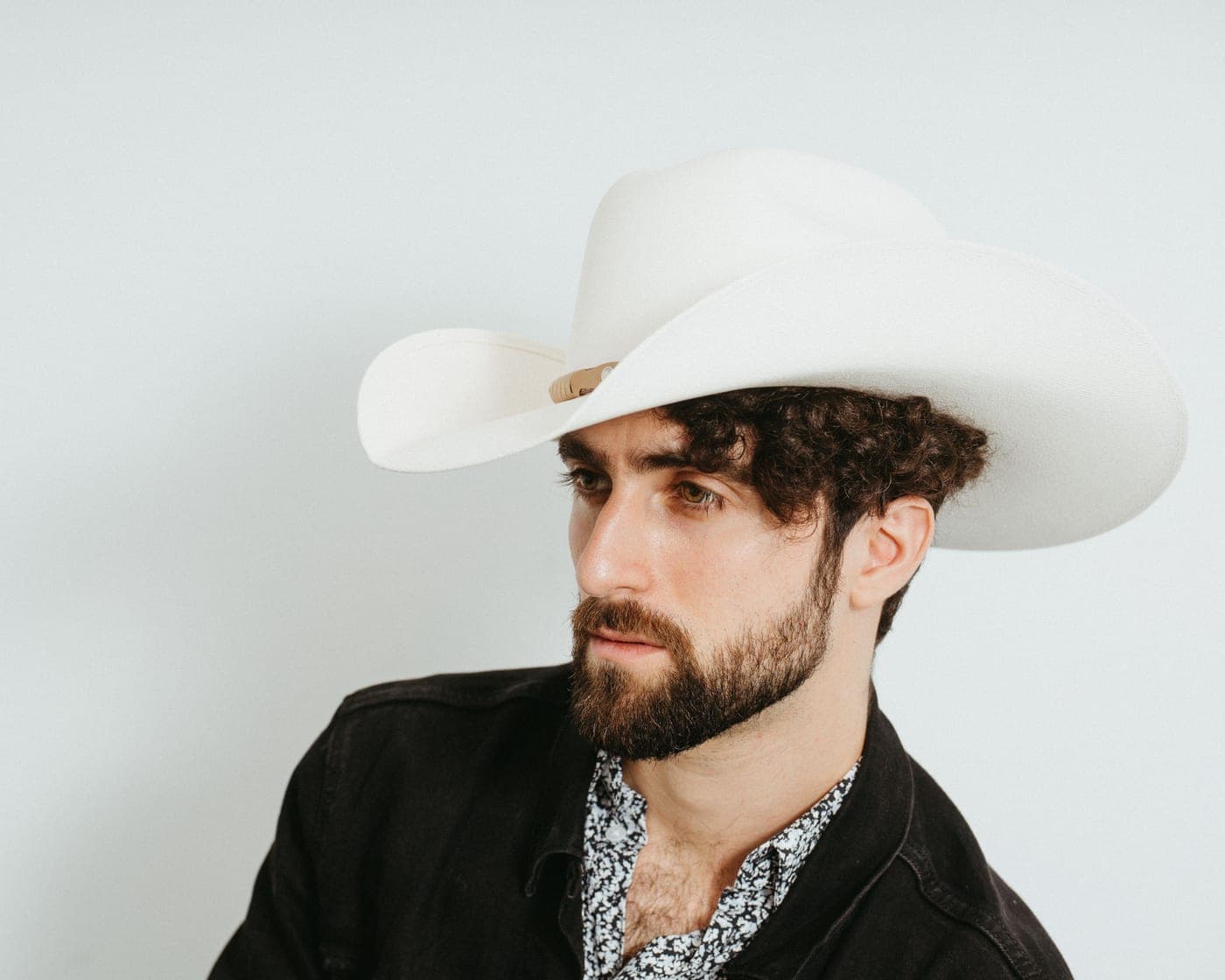 A western hat photographed close up