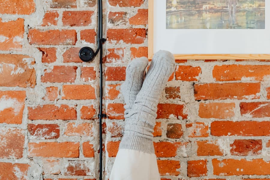 Knitted socks
